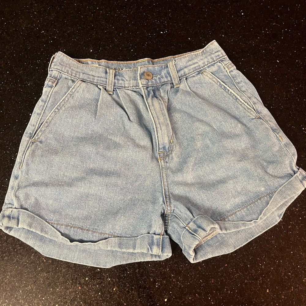 American Eagle Outfitters Light Blue Jean Shorts
